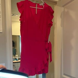 Elegant Pink Romper NWT
